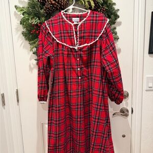 VINTAGE Lanz of Salzburg Flannel Nightgown